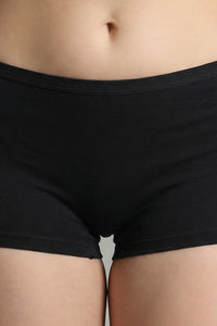 Zivame Medium Rise Full Coverage Boyshorts (Pack of 2) - Black — thumbnail 5